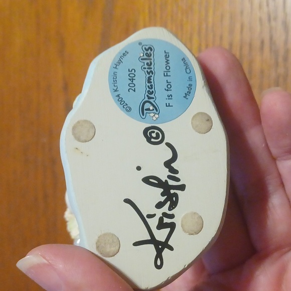 Dreamsicle F is for flower with box - Picture 5 of 8